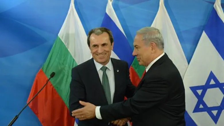 נתניהו ועמיתו הבולגרי