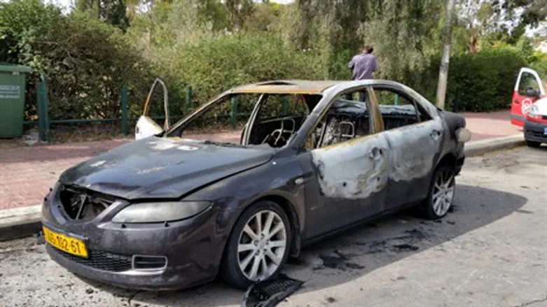 רכב השופט נסר אבו טהה שהוצת 