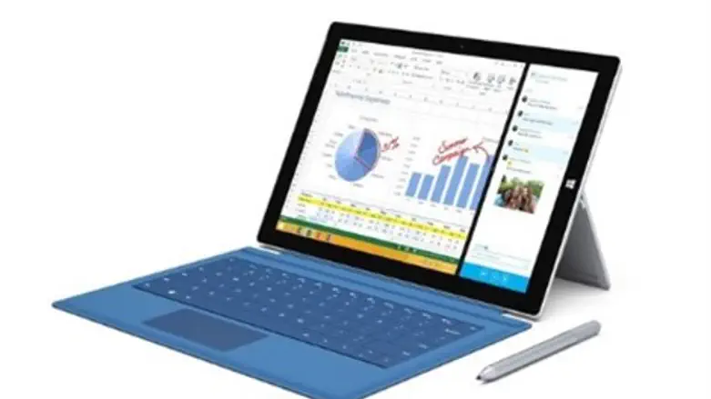 טאבלט חדש עם מסך 12 אינץ'. ה-Surface Pro 3