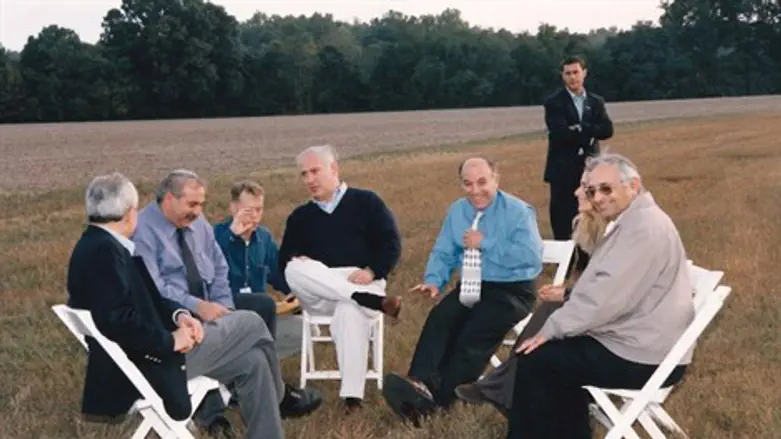 ולרשטיין ודומב עם ראש הממשלה