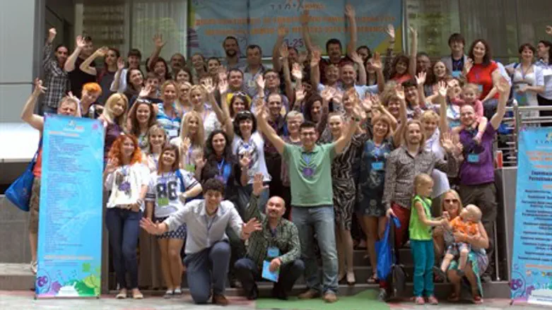 Participants in front of Chisinau’s Institutu