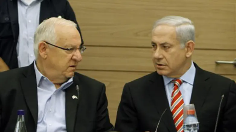 נתניהו וריבלין