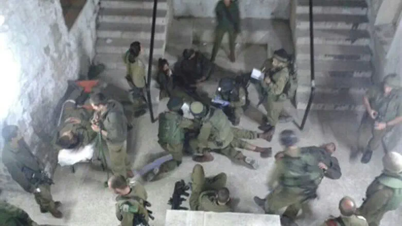 קבר יוסף, כוחות בשטח