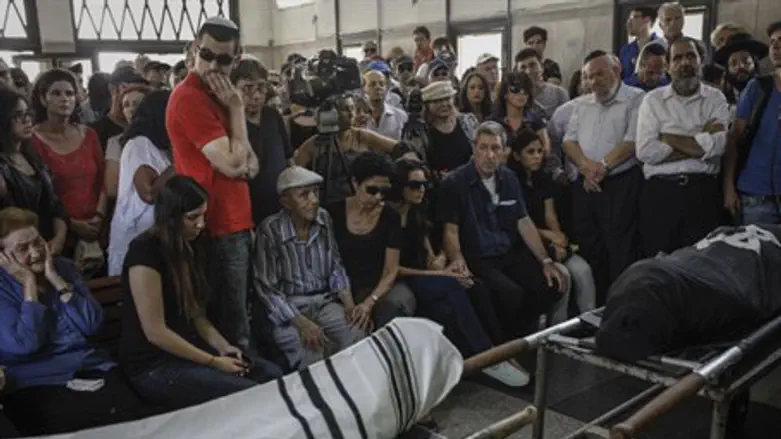 Funeral of Emanuel and Miriam Riva