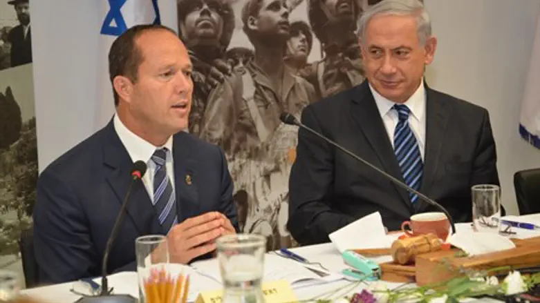 ניר ברקת בישיבת הממשלה המיוחדת לרגל יום ירושל