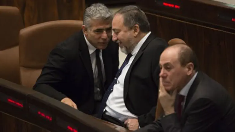 Lapid and Liberman - a new partnership?
