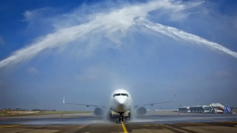 המסלול החדש בנמל התעופה בן גוריון נתב"ג