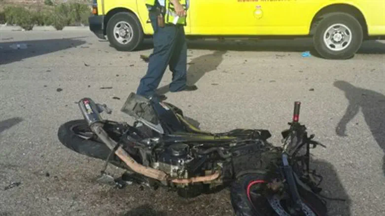 התאונה סמוך לבית אריה