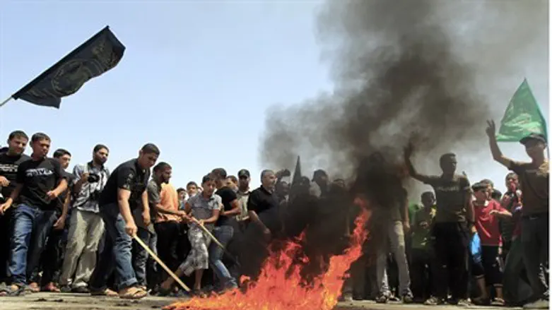 Participants in 2013 'Global March to Jerusal
