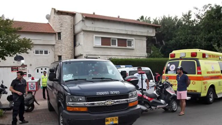 Home where the drowning in Savyon occurred