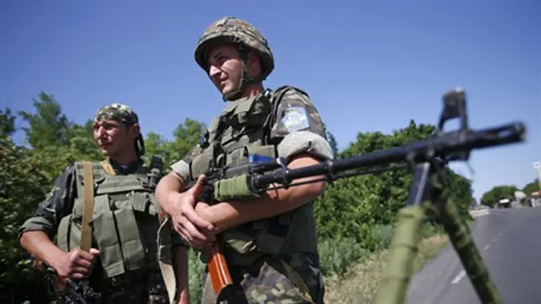 Блокпост украинских войск (Иллюстрация)