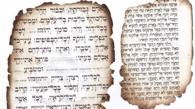 דפי הסידורים מקרוואן חב"ד שהוצת