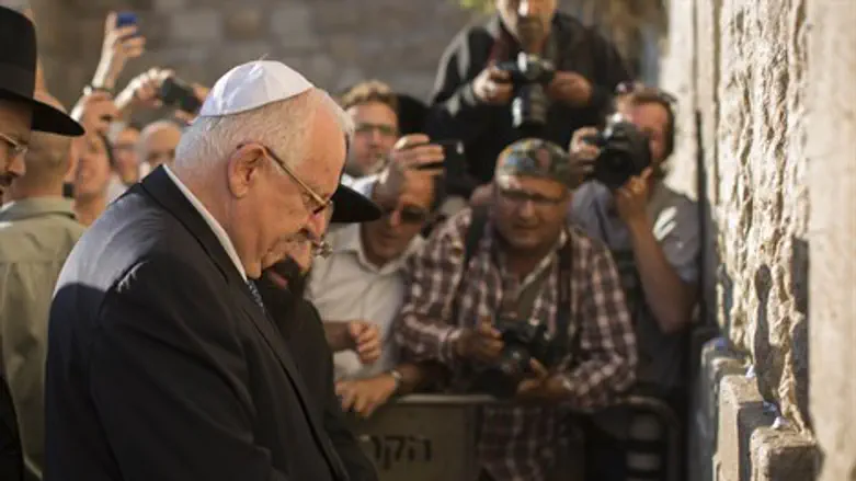 ריבלין בכותל