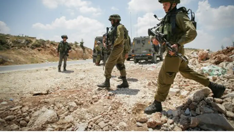 Soldiers search for three missing students