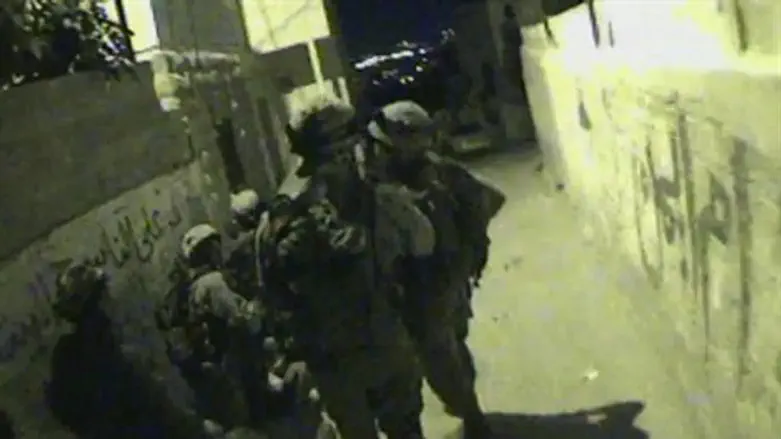 תיעוד מהקסדה: פעילות הכוחות בשטח