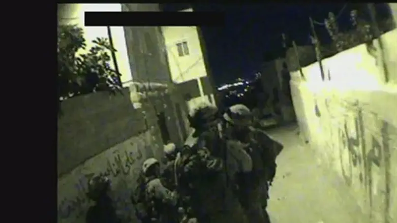 תיעוד מהקסדה: פעילות הכוחות בשטח