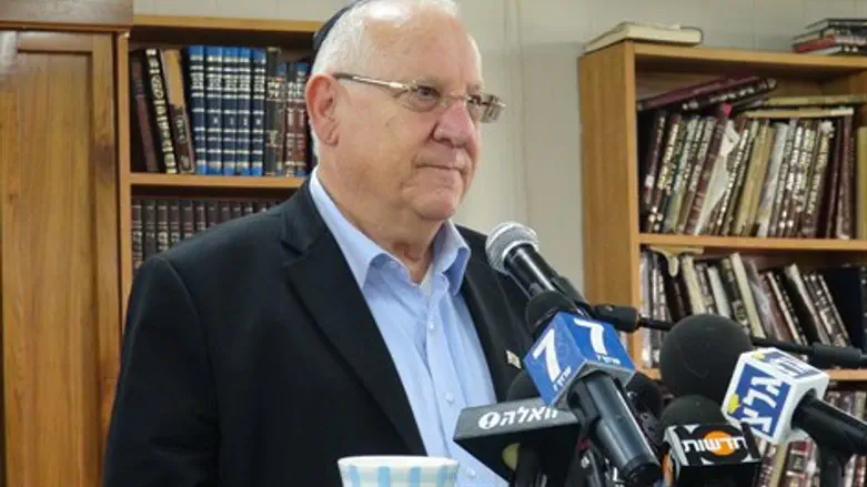 ריבלין בישיבת "מקור חיים"