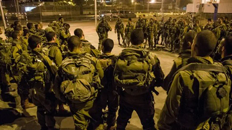 Preparing for operation in Shechem.