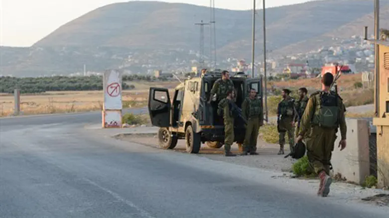 חיילי הנח"ל בשכם