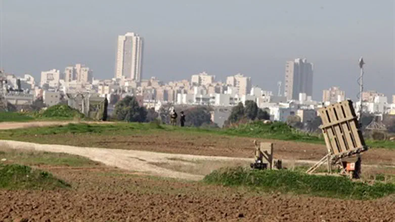 "Железный купол" возле Ашдода (Иллюстрация)