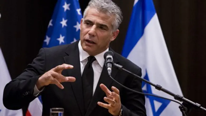 יאיר לפיד בכנס