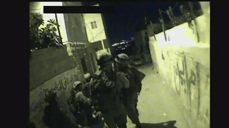 תיעוד מהקסדה: פעילות הכוחות בשטח