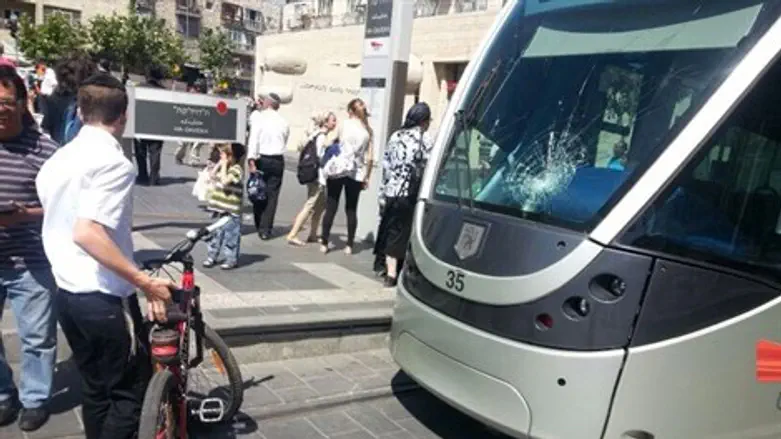 הפגיעה ברכבת