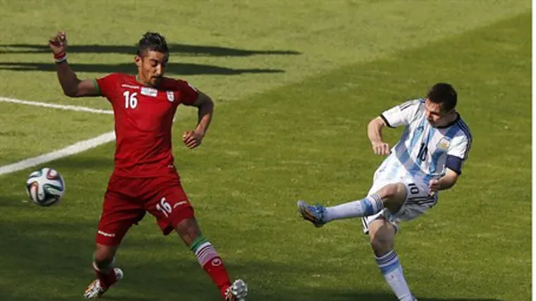 Lionel Messi's goal on Iran