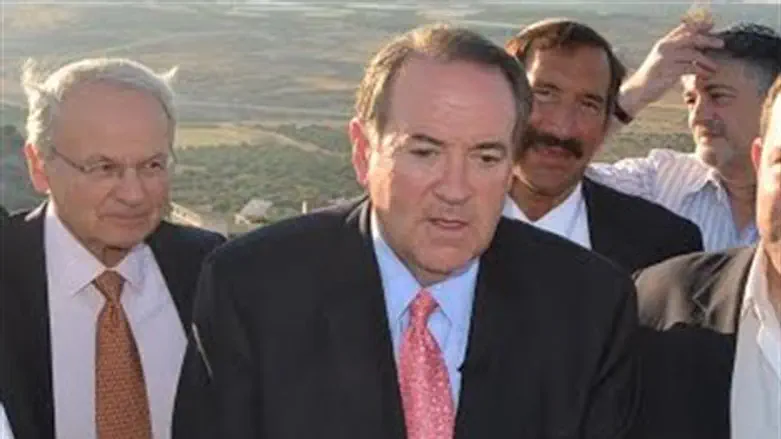 מייק האקבי בשומרון