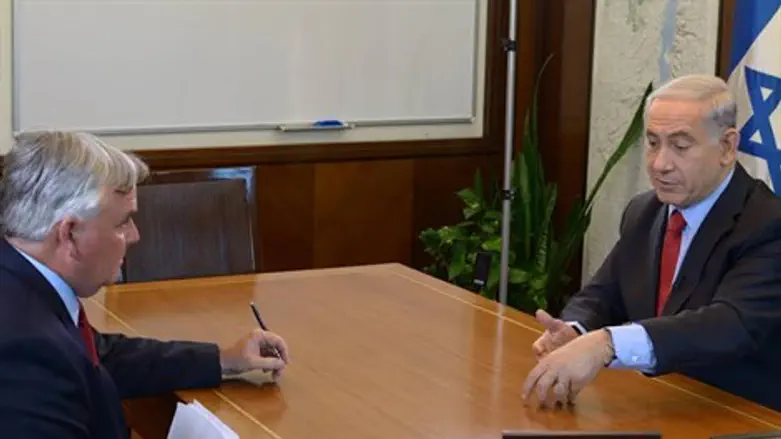 נתניהו בראיון לתקשורת הזרה