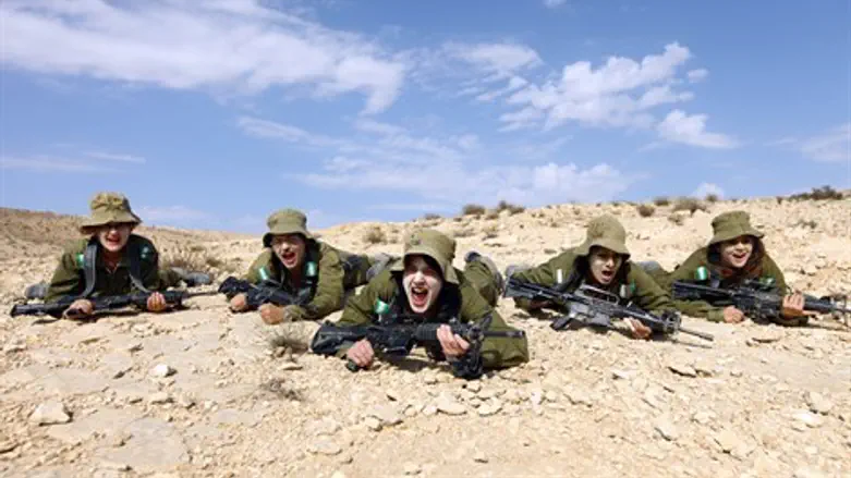 לוחמות בצה"ל. אילוסטרציה
