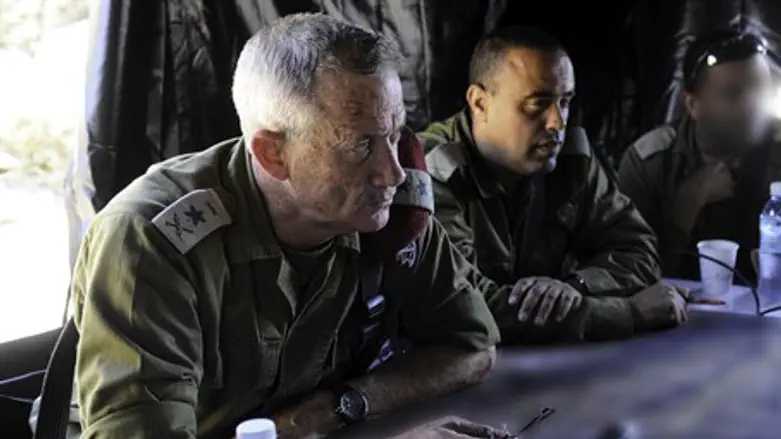 IDF Chief of Staff Benny Gantz