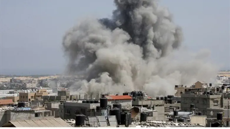Air strike in Gaza