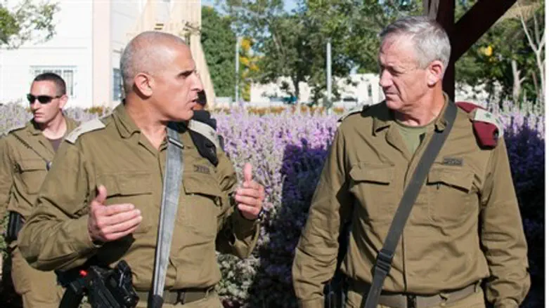 Benny Gantz, Southern Commander Sami Turgeman