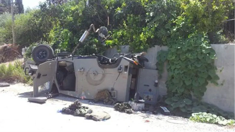 זירת התאונה