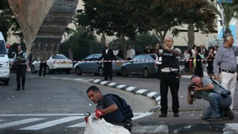 Место падения ракеты. Иллюстрация