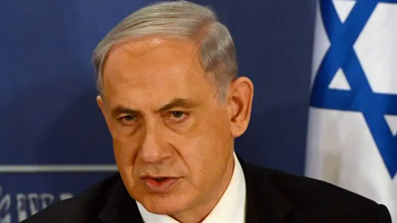 נתניהו בישבת ממשלה בקריה