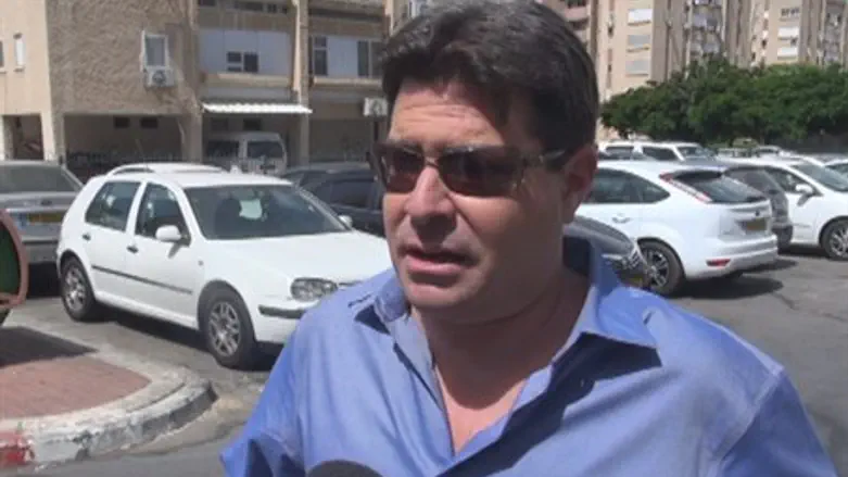 MK Ofir Akunis in Ashkelon