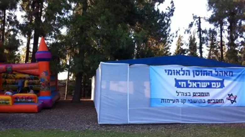 מאהל לתושבי הדרום