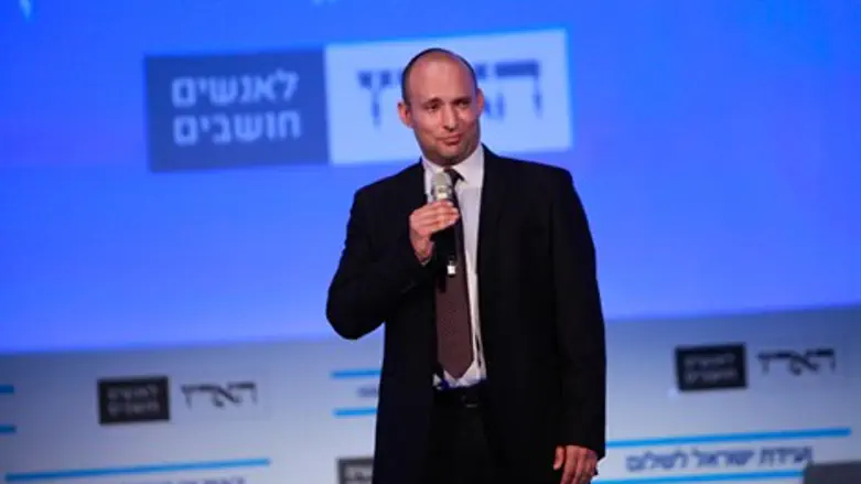 בנט בכנס של "הארץ"