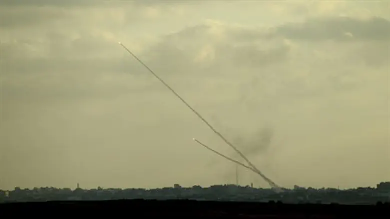 יירוט רקטה על ידי "כיפת ברזל"