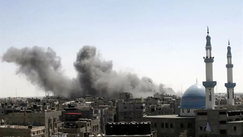 Один из районов Газы. Иллюстрация