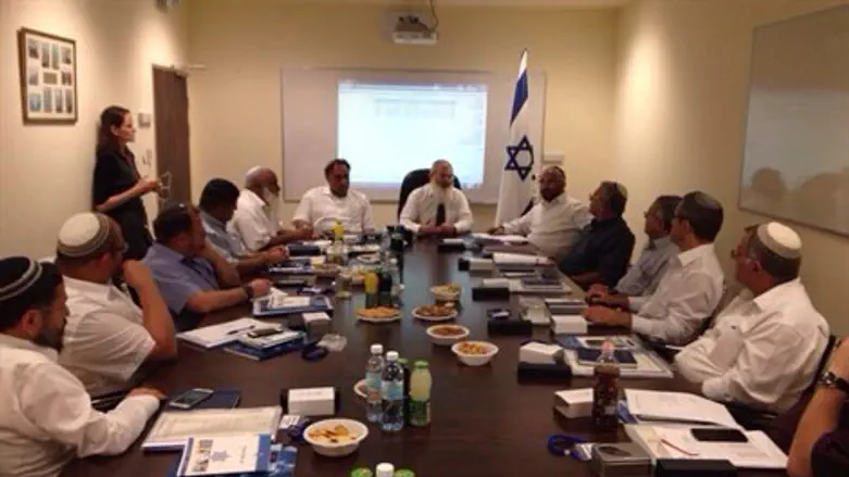 סגן השר בן דהן בכנס ראשי מועצות דתיות