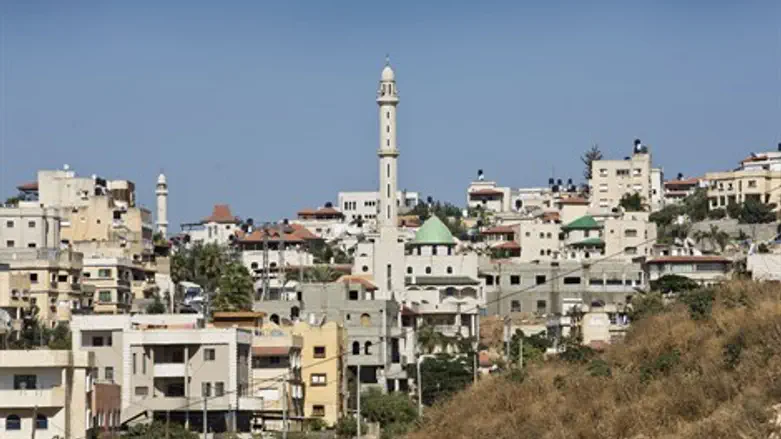 הפגנת יחיד. כפר קאסם