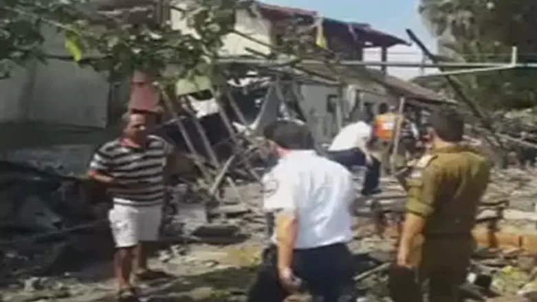 Разрушенный дом в Йегуде