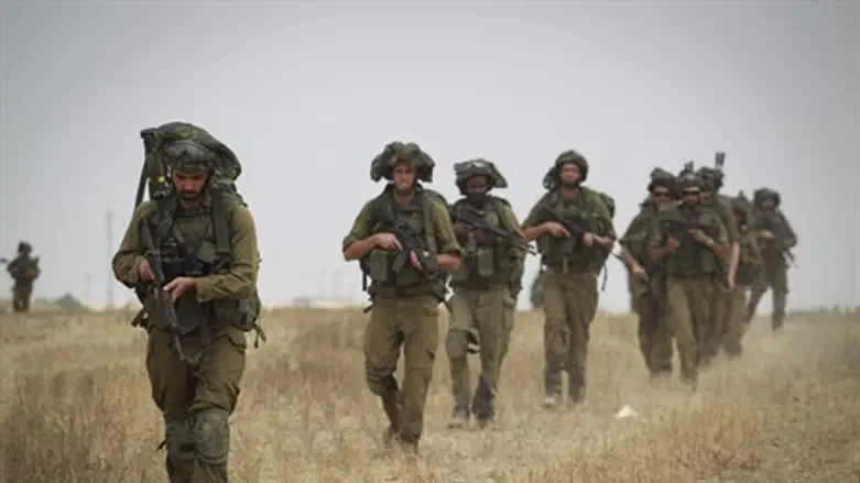 Солдаты ЦАХАЛа. Иллюстрация
