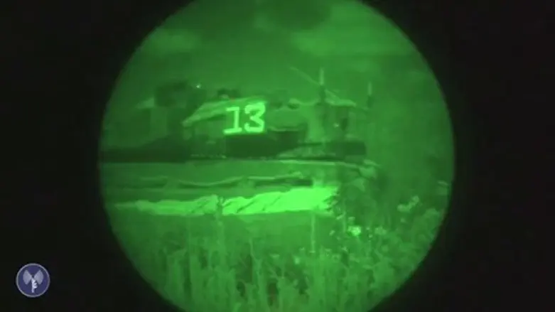 כוחות שיריון ברצועת עזה