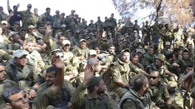 בשטחי ההיערכות