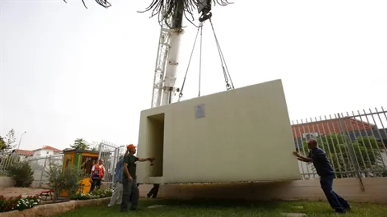 מיגונית חדשה בעוטף עזה