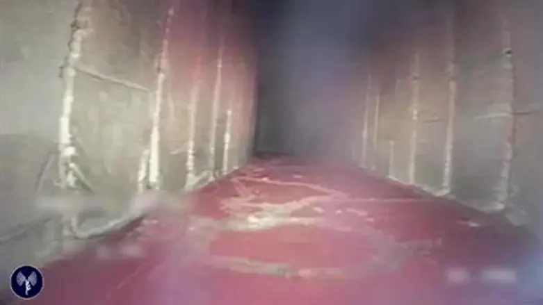 המנהרה שנחשפה